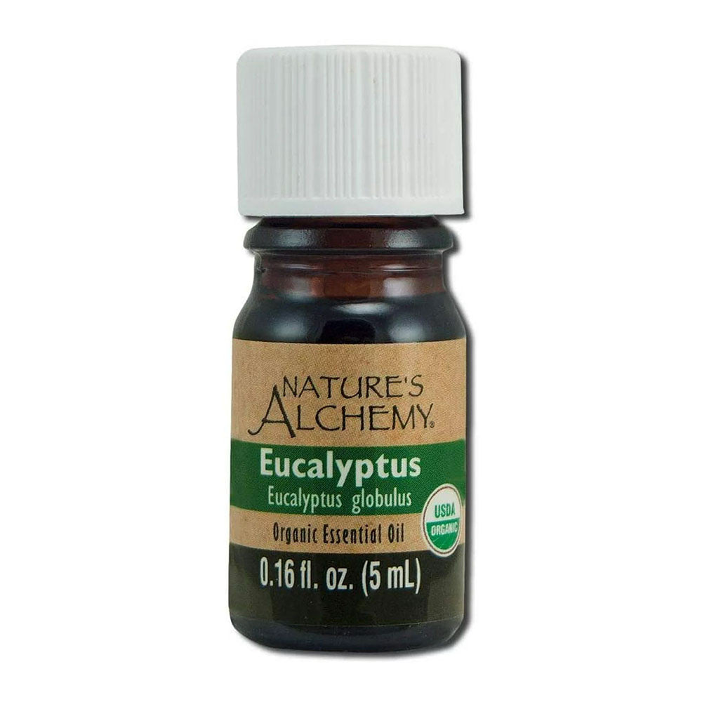 Natures Alchemy Eucalyptus Organic Essential Oil, 0.16 Oz